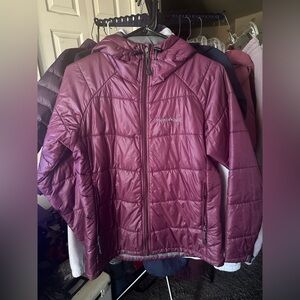 Montbell Women's Purple Puffer Jacket